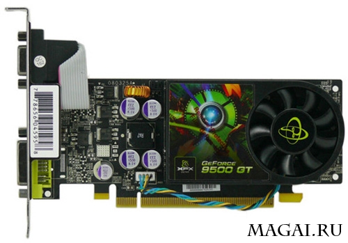 XFX GeForce 9500 GT Low Profile: видекарта для медиа-ПК XFX GeForce 9500 GT Low Profile: видекарта для медиа-ПК
