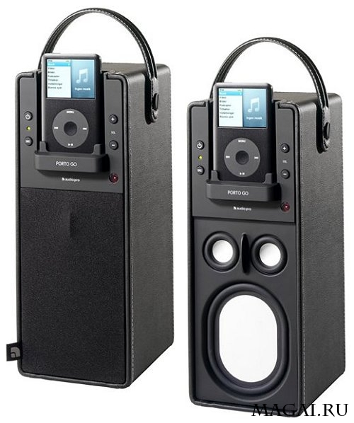 Audio Pro начинает поставки стильной акустики для iPod Audio Pro начинает поставки стильной акустики для iPod
