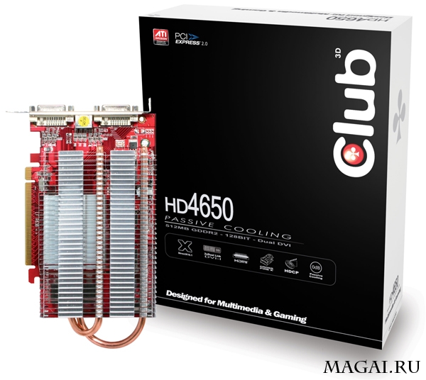 Club 3D HD 4650: ещё два проявления оригинальности Club 3D HD 4650: ещё два проявления оригинальности