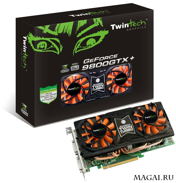 Модифицированные версии GeForce 9800 GTX+ от BFG и TwinTech Модифицированные версии GeForce 9800 GTX+ от BFG и TwinTech