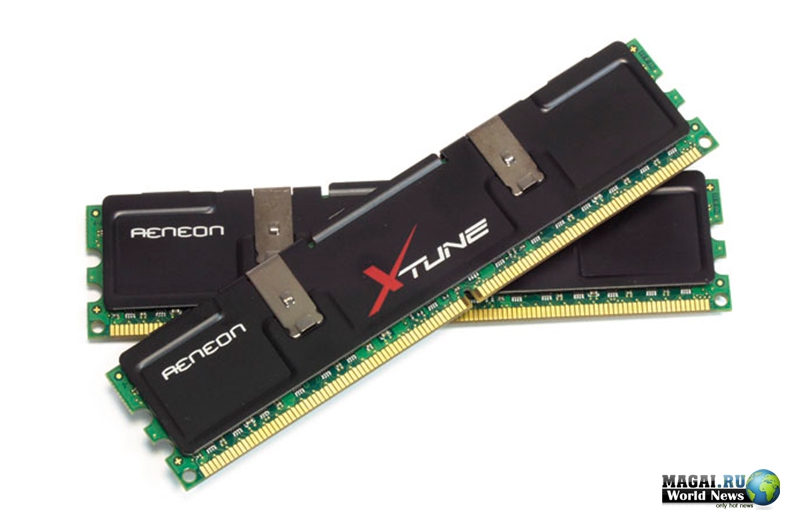 3Гб и 6Гб трёхканальной памяти Aeneon Xtune DDR3-1600 от Qimonda