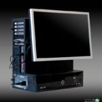 Необычный корпус L-type PC Case от Chieftec с креплением для монитора