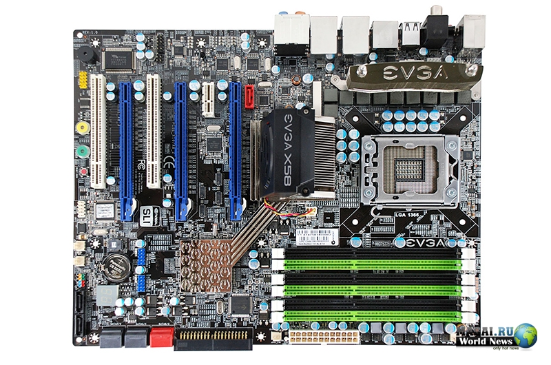 Плата EVGA X58 3X SLI: всё, что нужно для большой игры!
