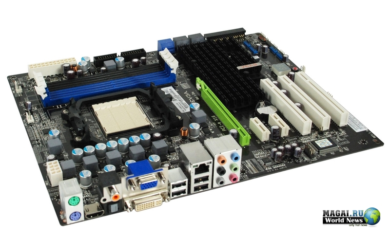 Плата EVGA nForce 730a со встроенной графикой GeForce 8200