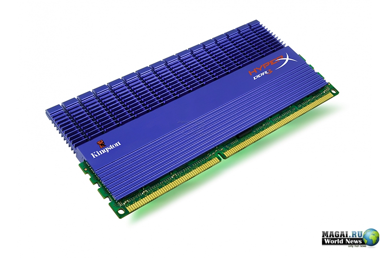 Наборы памяти DDR2 и DDR3 Kingston серии HyperX с новым радиатором T1