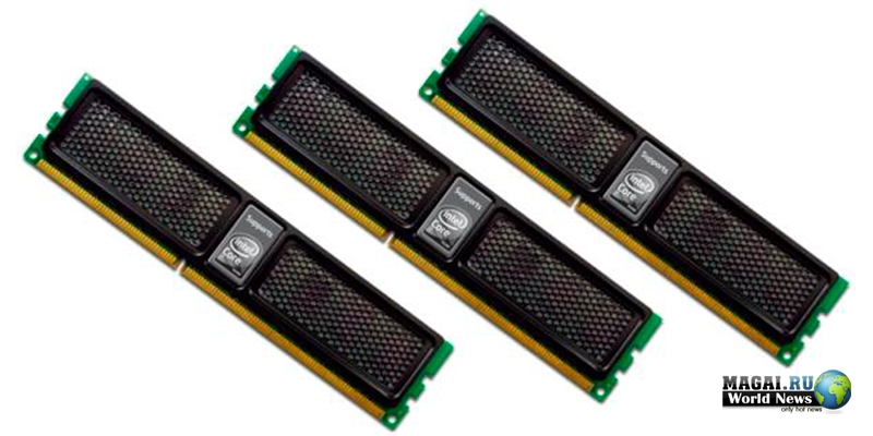 Два трёхканальных набора "экстремальной" памяти DDR3 от OCZ под Intel X58
