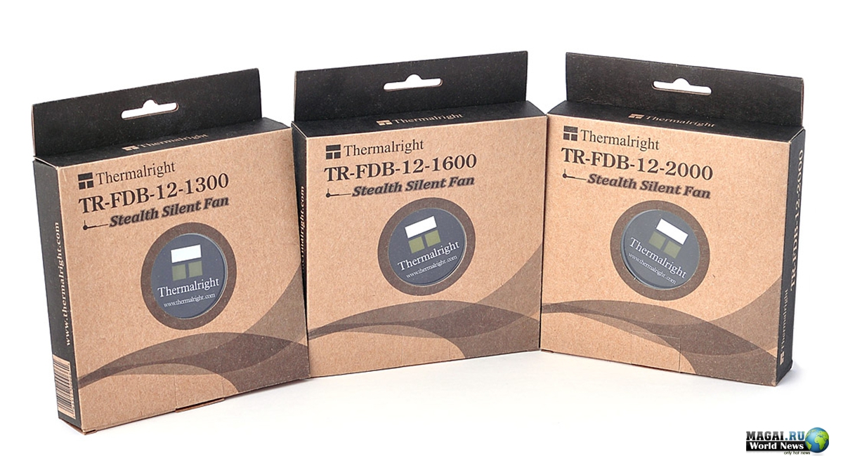Thermalright предлагает вентиляторы серии TR-FDB-12 на гидродинамических подшипниках