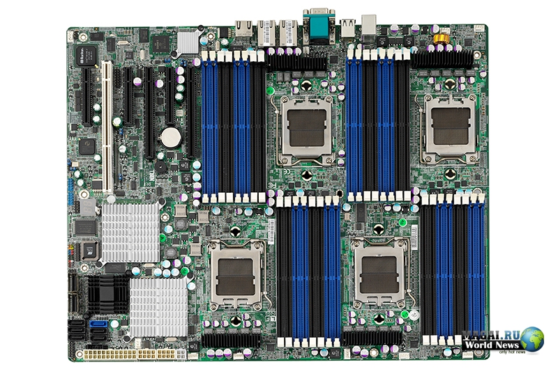 Одна новая Tyan S4992 и 23 старых платы Tyan совместимы с AMD Opteron Shanghai