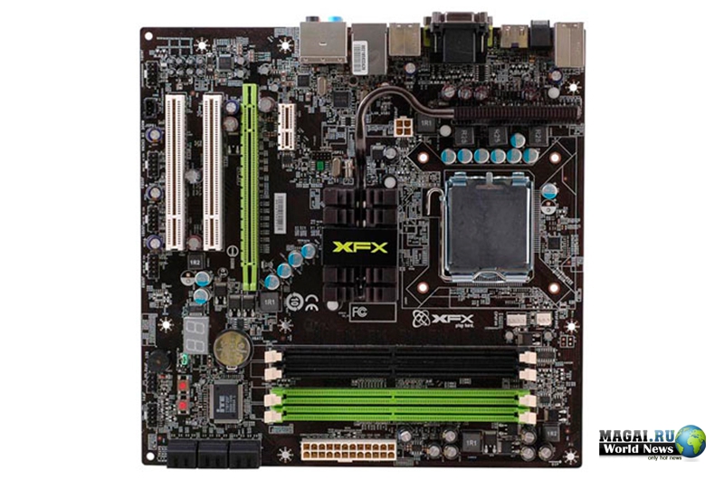 XFX выпустила плату MI-9300-7AS9 со встроенной графикой GeForce 9300