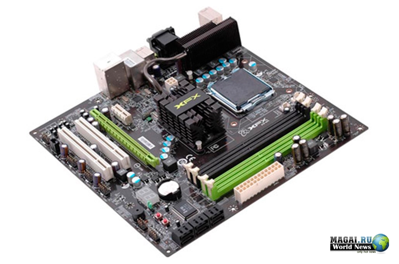 XFX выпустила плату MI-9300-7AS9 со встроенной графикой GeForce 9300