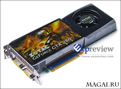 Знакомимся с GeForce GTX 260 на базе 55-нм чипа GT200 Знакомимся с GeForce GTX 260 на базе 55-нм чипа GT200