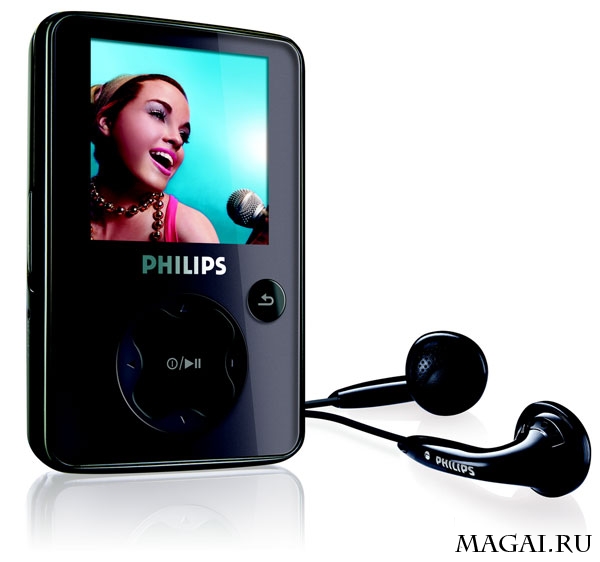 Дуэт плееров Philips для молодых и стильных Дуэт плееров Philips для молодых и стильных