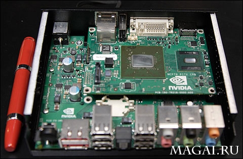 Снимки "атомного" неттопа NVIDIA на чипсете MCP79 Снимки "атомного" неттопа NVIDIA на чипсете MCP79