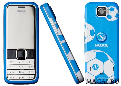 Nokia 7310 Supernova SSC Napoli Special Edition для фанатов футбола Nokia 7310 Supernova SSC Napoli Special Edition для фанатов футбола