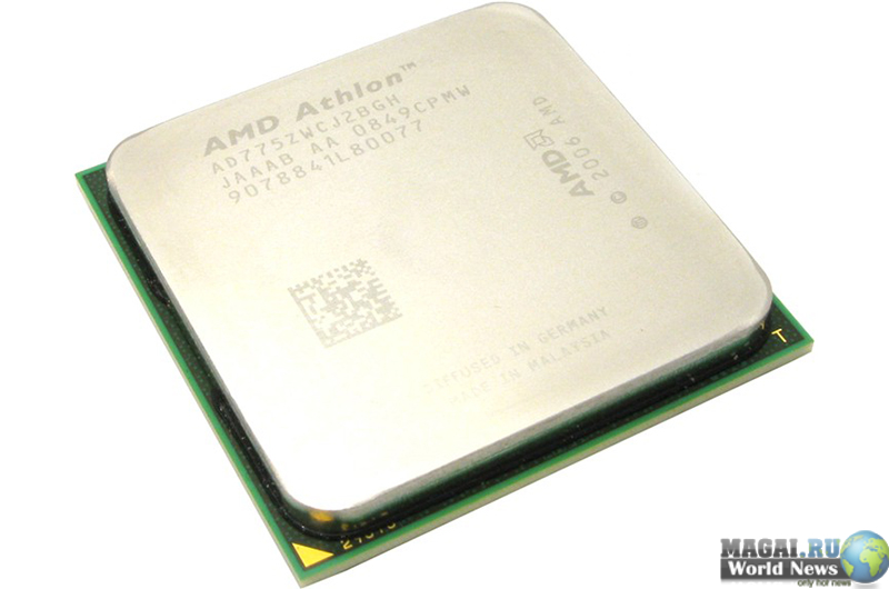 Фотографии коробочного процессора AMD Athlon X2 7750 Black Edition