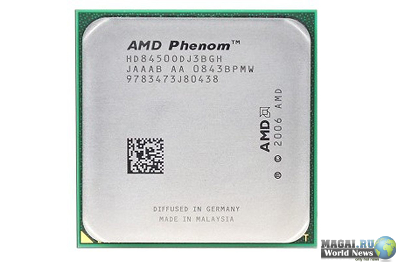 Первый 65-Вт AMD Phenom X3 поступил в продажу