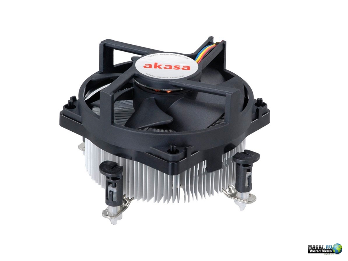 Кулер Akasa AK-980 специально для Intel Core i7 на Socket LGA1366