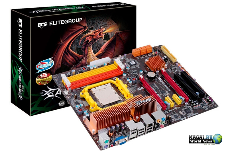 ECS представляет материнскую плату A790GXM-AD3 с разъёмом Socket AM3