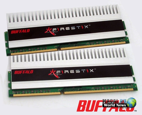 2Гб памяти DDR3-2200 от Buffalo серии FireStix Inferno