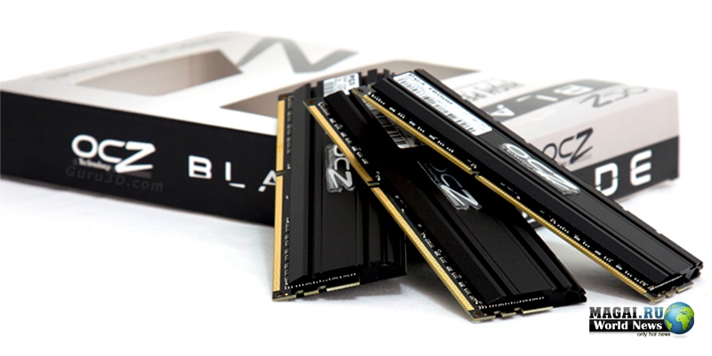 Трёхканальная память OCZ: режим DDR3-2000 при напряжении 1.65В