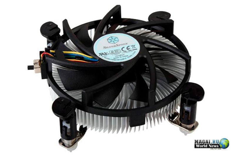 Низкопрофильный кулер SilverStone Nitrogon NT07-775 для 45нм чипов Core 2 Duo