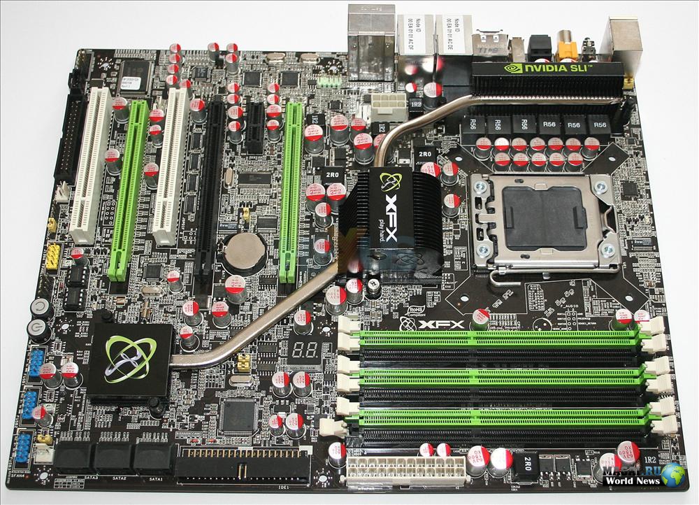 Плата XFX X58i на чипсете Intel X58 для процессоров Core i7