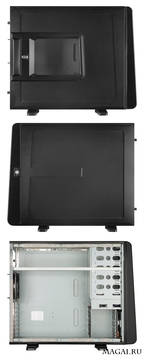 Корпус Sharkoon Furious с поворачивающейся HDD-корзиной Корпус Sharkoon Furious с поворачивающейся HDD-корзиной