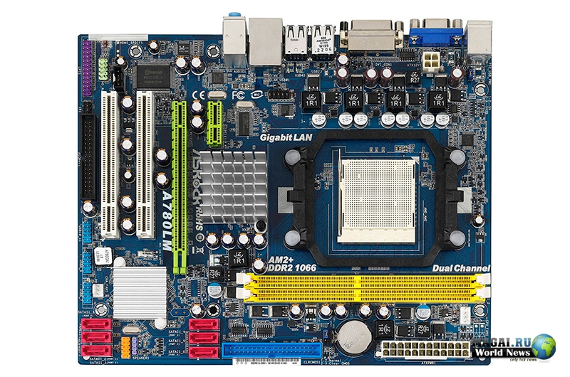 ASRock A780LM новинка на базе чипсета AMD 760G