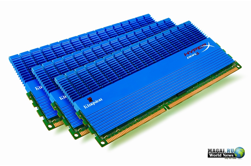 Трехканальная память DDR3-2000 с низкими таймингами от Kingston серии HyperX