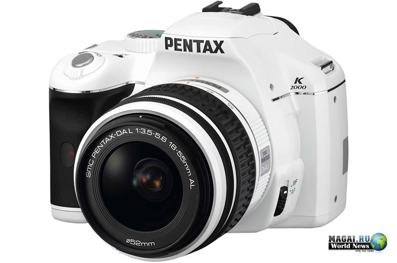 Новая информация о Pentax K2000 белого цвета