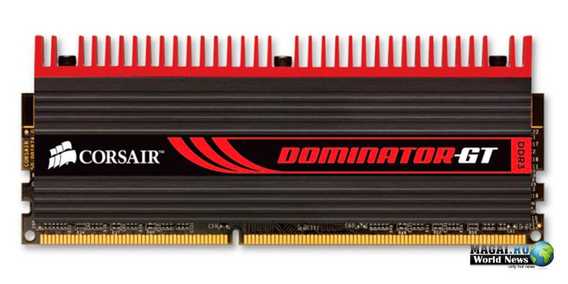 Официальный анонс планок DDR3 памяти Corsair серии DOMINATOR-GT