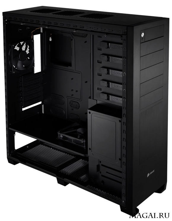 CeBIT 2009: первый корпус Corsair в формате Middle Tower CeBIT 2009: первый корпус Corsair в формате Middle Tower