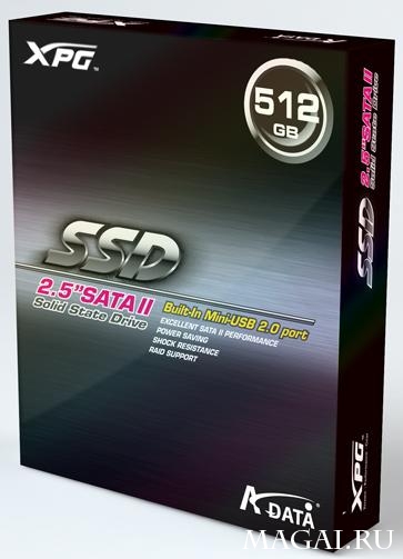 CeBIT 2009: 2,5" SSD-диск A-DATA ёмкостью 512 Гб CeBIT 2009: 2,5" SSD-диск A-DATA ёмкостью 512 Гб