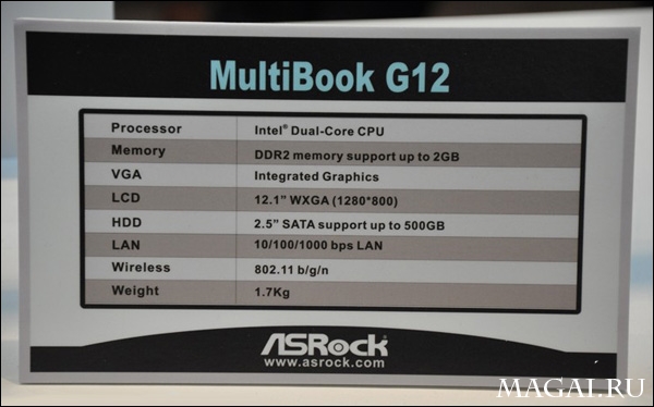CeBIT 2009: первые неттоп и ноутбук от ASRock CeBIT 2009: первые неттоп и ноутбук от ASRock
