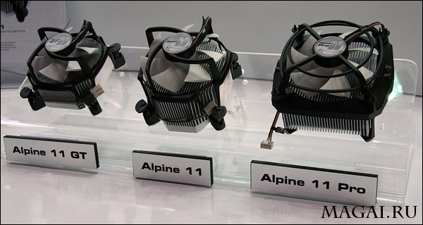 Подробности о трёх CPU-кулерах Arctic Cooling серии Alpine 11 Подробности о трёх CPU-кулерах Arctic Cooling серии Alpine 11