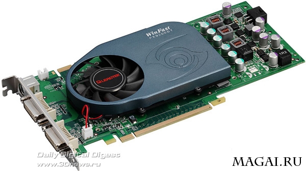 Энергетически эффективная версия GeForce 9600 GT от Leadtek Энергетически эффективная версия GeForce 9600 GT от Leadtek