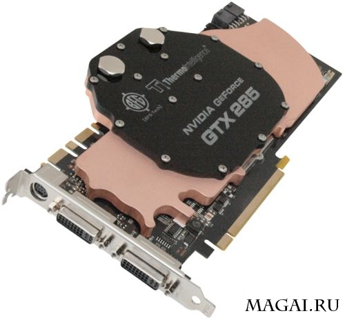 BFG объявляет о доступности GeForce GTX 285 с водоблоком BFG объявляет о доступности GeForce GTX 285 с водоблоком