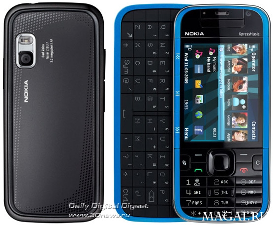 Первый музыкальный телефон Nokia с QWERTY-клавиатурой Первый музыкальный телефон Nokia с QWERTY-клавиатурой