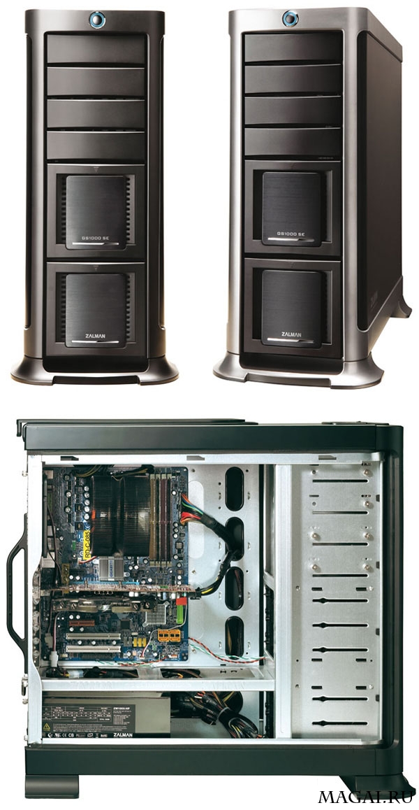 Zalman GS1000 SE – новая версия популярного корпуса Zalman GS1000 SE – новая версия популярного корпуса