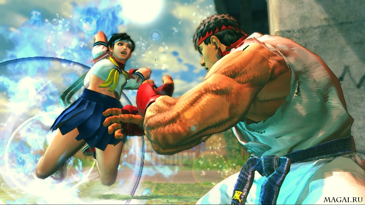 Street Fighter IV - двухмерный, но примерный Street Fighter IV - двухмерный, но примерный