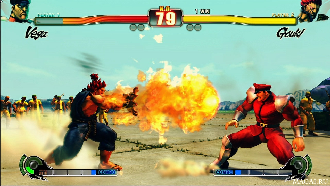 Street Fighter IV - двухмерный, но примерный Street Fighter IV - двухмерный, но примерный