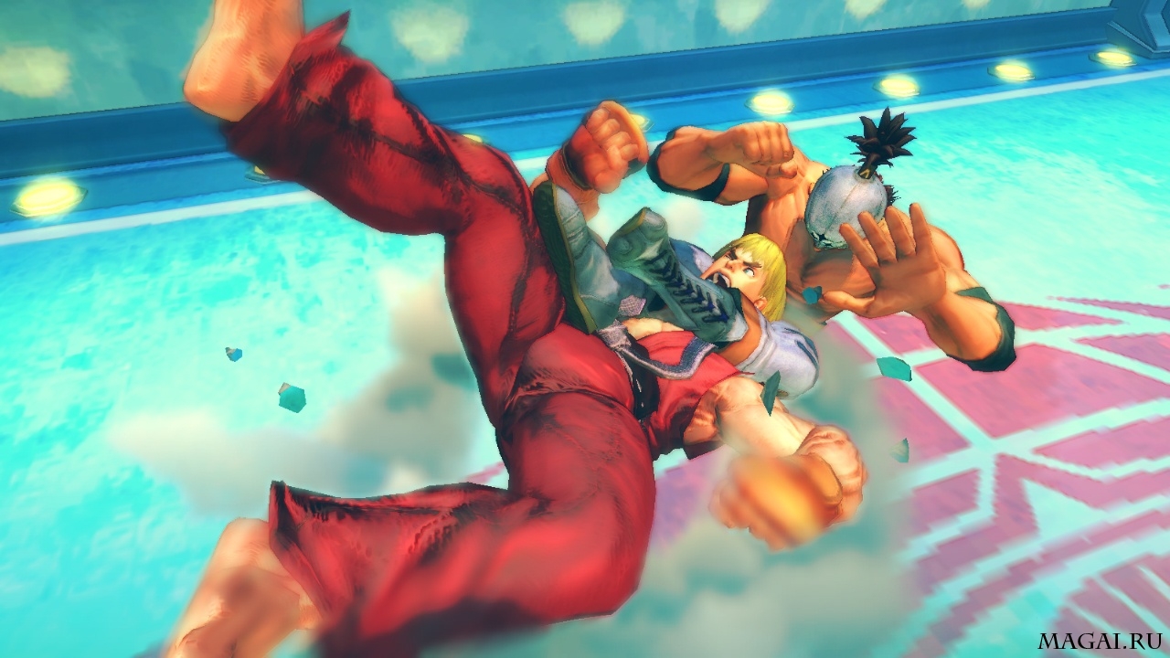 Street Fighter IV - двухмерный, но примерный Street Fighter IV - двухмерный, но примерный