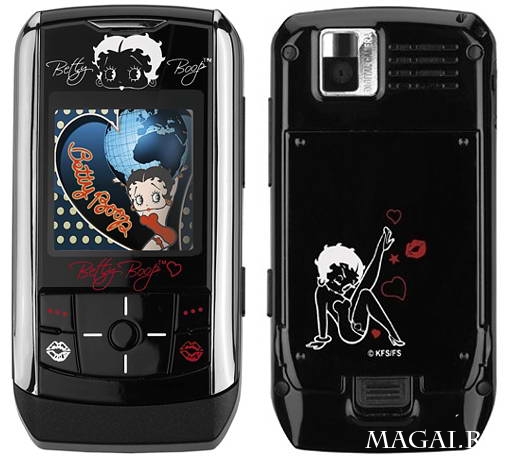 Телефон Samsung с мультяшкой Betty Boop Телефон Samsung с мультяшкой Betty Boop
