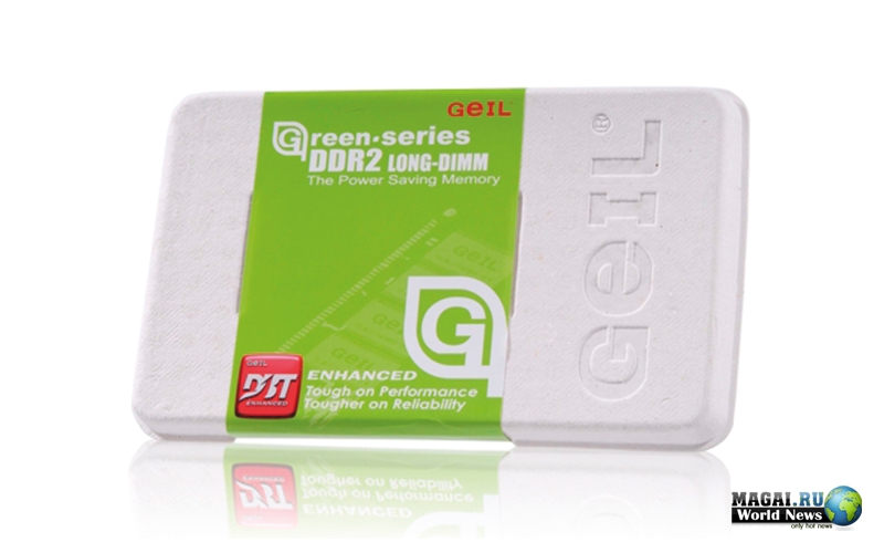 GeIL Green Series: экологичная память типа DDR2