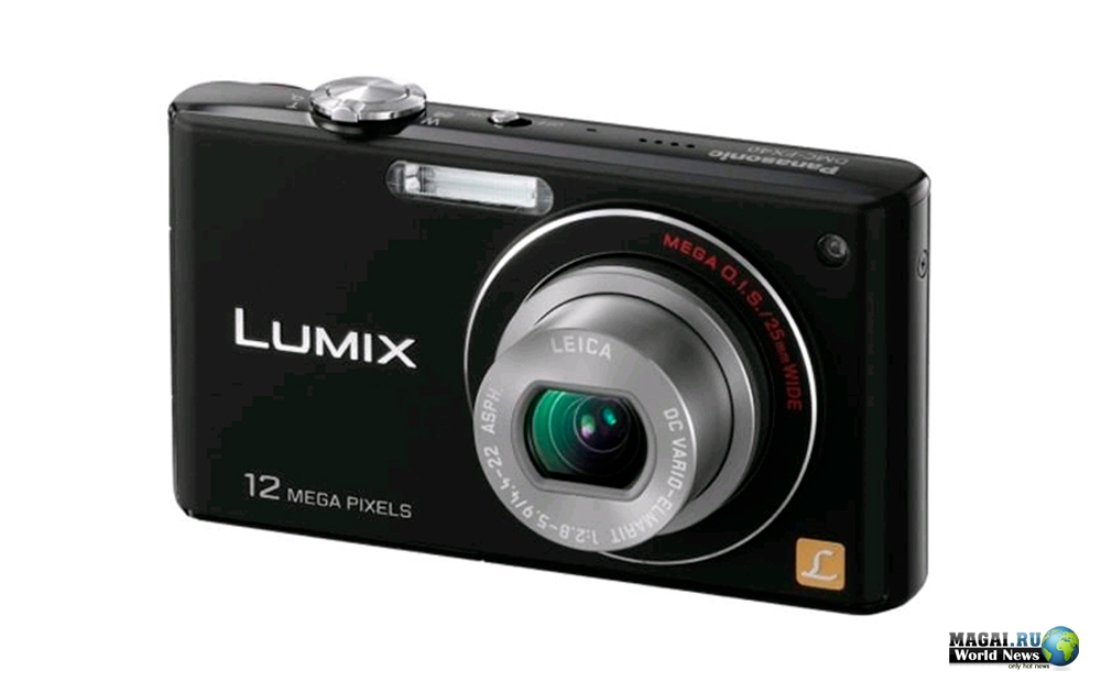 Lumix DMC-FX40 12.1Мп камера от Panasonic с сверхширокоугольным объективом Leica