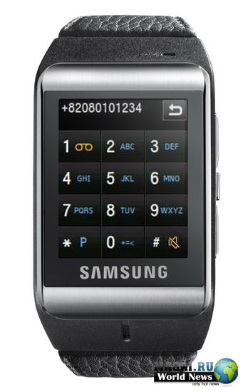 Представлен сенсорный телефон-браслет Samsung S9110 Представлен сенсорный телефон-браслет Samsung S9110