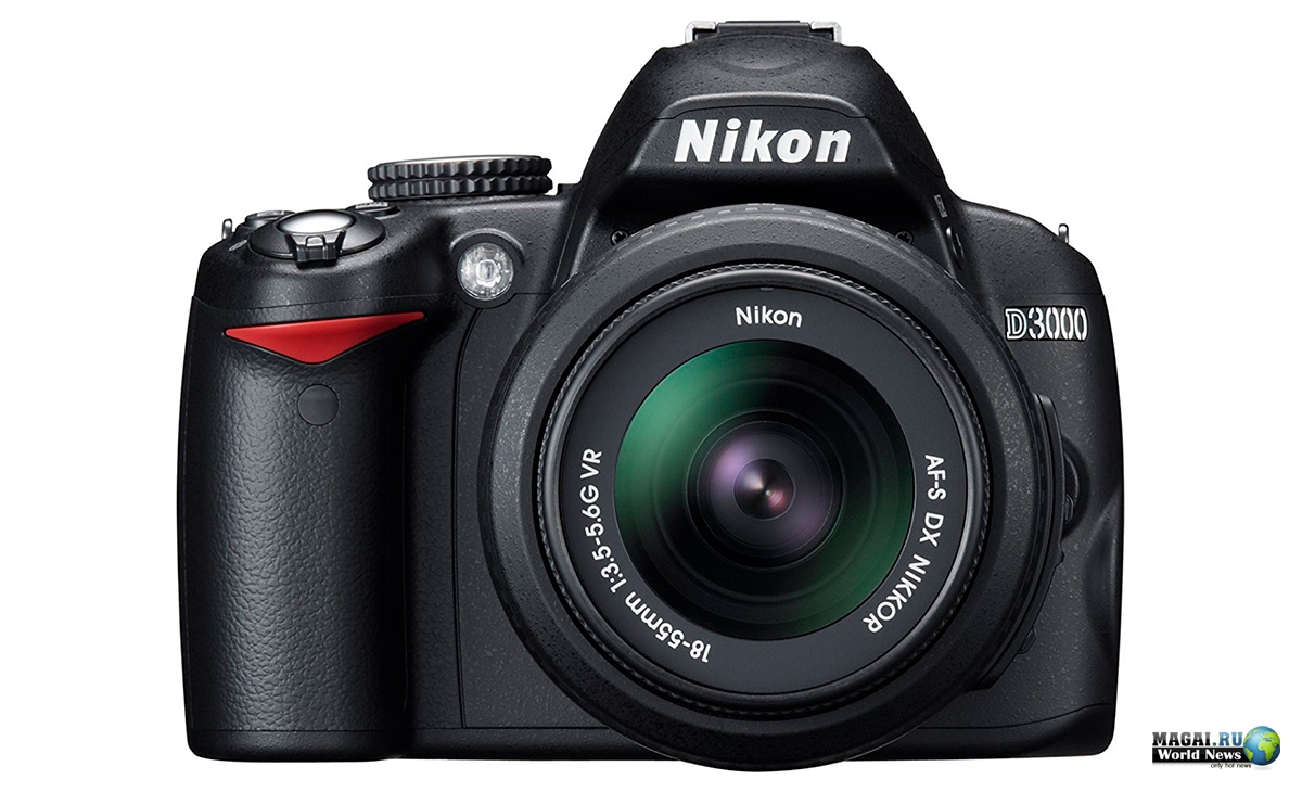 Nikon D3000 – самая простая цифровая зеркальная камера