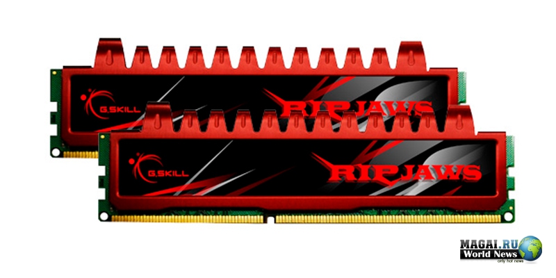 Игровая память DDR3-1866 серии Ripjaws от G.Skill с агрессивным дизайном