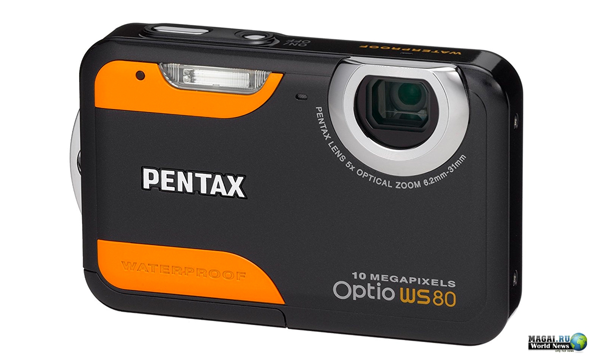 Pentax Optio WS80 камера не боящаяся пыли и влаги