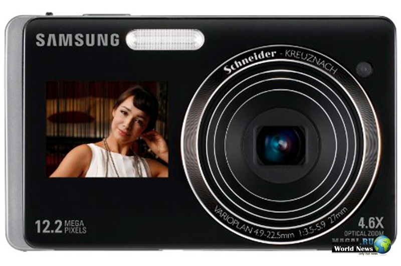Камеры Samsung ST500 и ST550 с двумя дисплеями